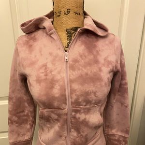 Old Navy girls pink and pink hoodie size medium (8)